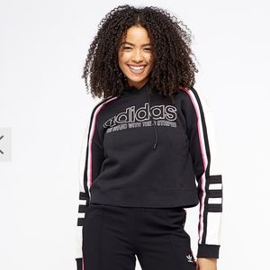 New Adidas originals black logo Sweatshirt hoodie